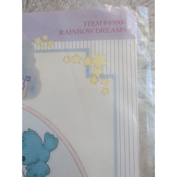 Leisure Arts Dreamsicles RAINBOW DREAMS Counted Cross Stitch Kit #48006 Cherub