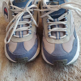 Champion Women's Blue Grey White Leather Athletic Walking Run Shoe Size 11 NWT