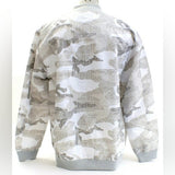 Ecko Unltd. White & Gray Signature Camo Zip Front Track Jacket Men's Size 2XL