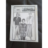 Ann Person Collectibles Stretch and Sew Pattern #1093 Faced Cardigans UC 1991