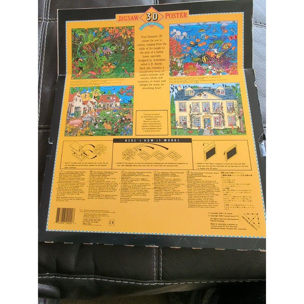 3 Layer 3D Jigsaw Puzzle Poster Hidden Nature Collection 5692 The Hidden Reef