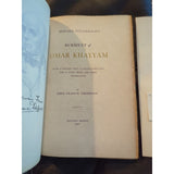 Rubaiyat Of Omar Khayyam Edward Fitzgerald 95 Copies Japan Paper 1907 Signed