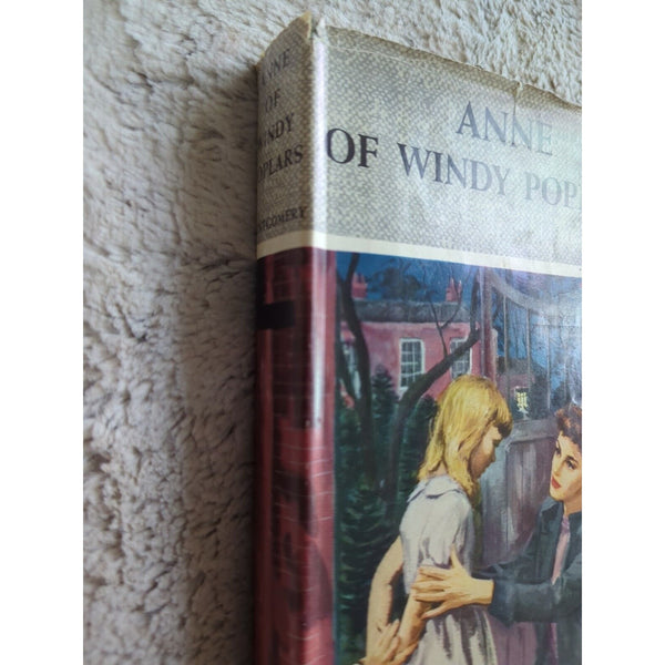 L. M. Montgomery ANNE OF WINDY POPLARS  1st Edition Vtg HC DJ Anne Green Gables