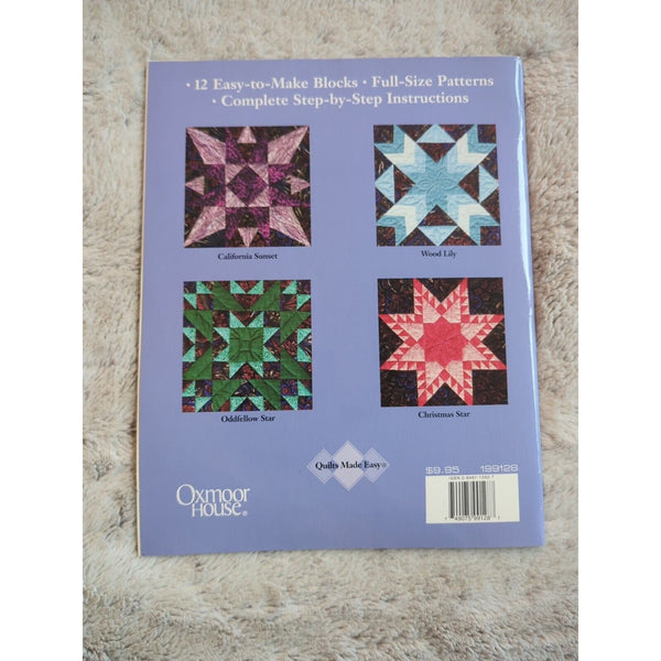 Almost Amish Sampler Quilting Pattern Book Quilts Made Easy Oxmoor House SC Vtg