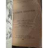 Appleton's School Reader The Fourth Reader 1885 Hard Cover Distressed Antique