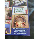 Alphabets & Borders in Plastic Canvas by Joan Green Leisure Arts 1615 13 designs