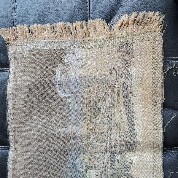 Vintage Milano Italy Wall Hanging Tapestry Table Runner 52 x 18 Machine Woven