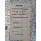 1979 Chevrolet Van Owners Manual User Guide Reference Operator Book Fuses Fluids