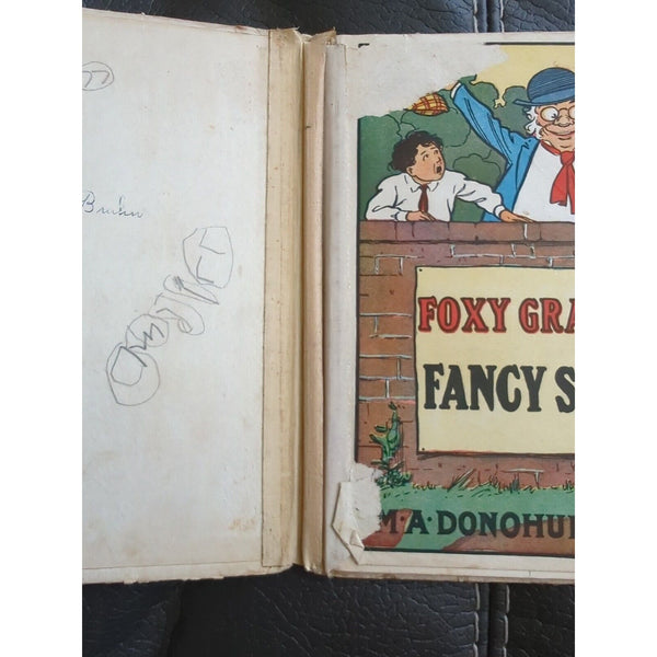 Foxy Grandpas Fancy Shooting Book Vintage 1908 M A Donohue Rough Shape Very Rare