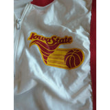 Rare Vtg 90s Iowa State Cyclones Basketball Warm-Up Jersey Shirt Size 44 Powers