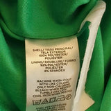 Lou & Grey Bright Green Full Zip Lightweight Windbreaker Utility Jacket Size XS