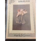 Angelica Primitive 15" Angel Doll Craft Sewing Pattern by Never A Dull Needle