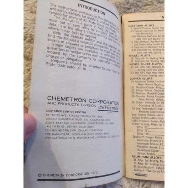 Vintage 1970 All-State Instruction Manual and Catalog Chemetron Corporation