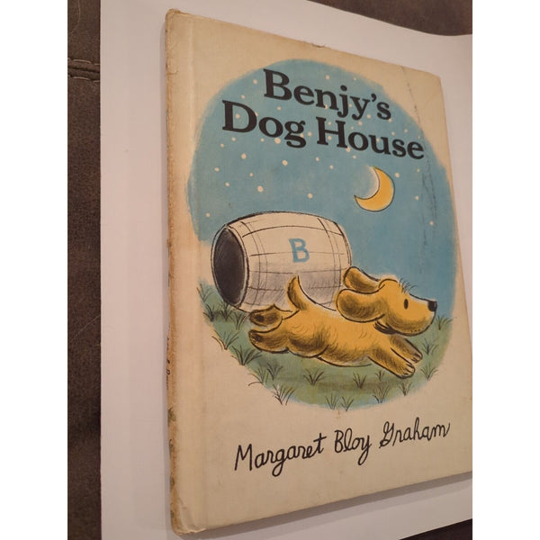 1973 BENJY'S DOG HOUSE, MARGARET BLOY GRAHAM, WEEKLY READER BK CLUB, 1ST ED HB