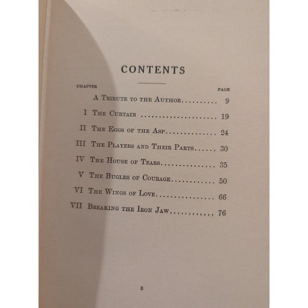 The Moan Of The Tiber by Guy Fitch Phelps 1917 HC Christian Standard Press Vtg