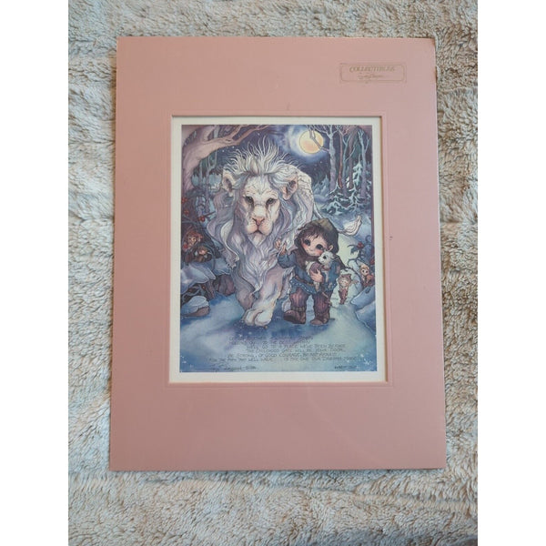 Vintage 1986 Jody Bergsma The Journeyers Prayer Lithograph Print 3493 Of 7500