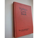 1936 Watkins Cook book 1st Edition HC Cooking Depression Breadmaking Canning