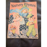 "NURSERY RHYMES" #3467 Merrill Publishing 1939 by Florence Salter (4718)