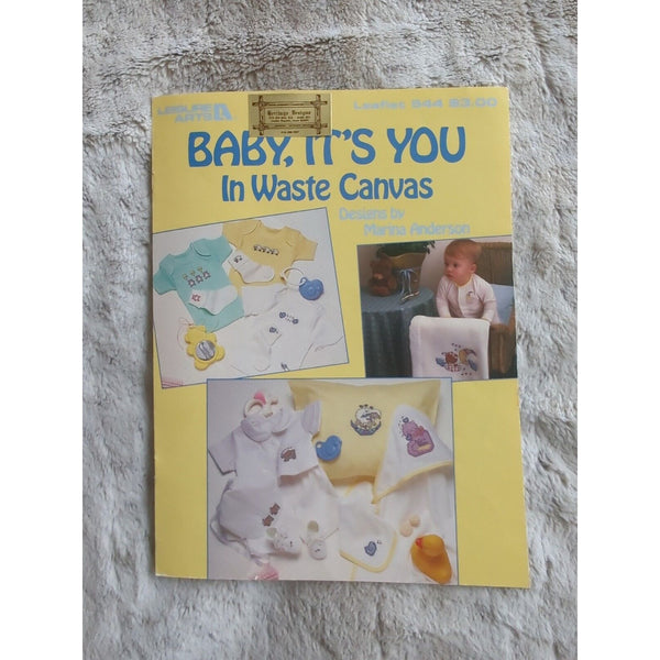 Baby It's You in Waste Canvas Counted Cross Stitch Designs Leisure Arts 544