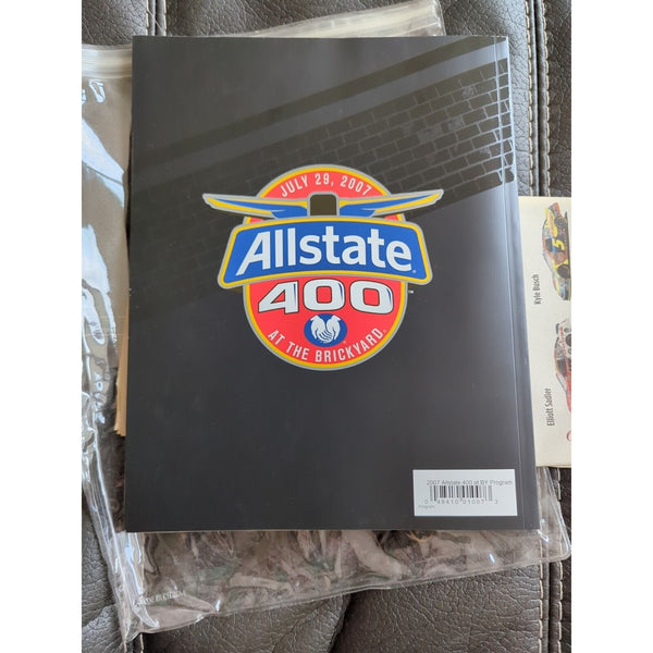 2007 Allstate 400 At The Brickyard Program Starting Field Newspaper Sleeve