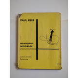 Pedagogical Sketchbook Paul Klee 1953 Perspective Drawing Art Theory HC DJ Vtg