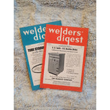 Vtg Lot Of 2 Welders' Digest 1960 March April Welders Supply Co. Beloit Inc SC