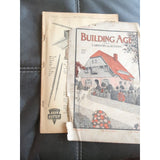 1911 March BUILDING AGE MAGAZINE - GREAT ADS & PHOTOS - Vintage As is