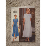 4877 Vintage Butterick Sewing Pattern Misses Close Fitting A Line Dress Sz 12-16