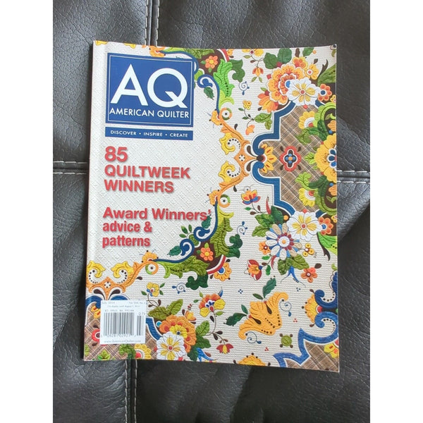 AQ American Quilter Magazine July 2014 85 Quiltweek Winners Advice and Patterns