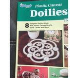 2002 Needlecraft Shop Plastic Canvas Doilies 843335 Pattern Book 8 Designs 11542