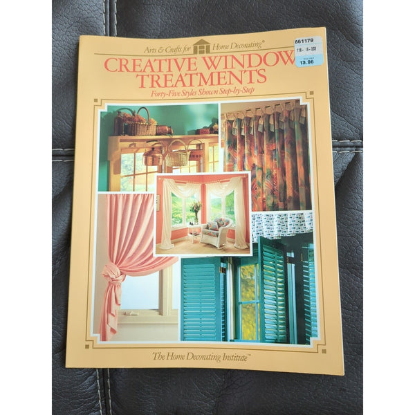 Creative Window Treatments Sewing Pattern Book 45 Styles Step by Step Home Decor