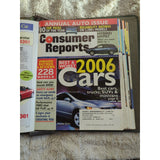 2006 CONSUMER REPORTS Magazine Monthly Jan-Dec Address Labels - In Green Binder