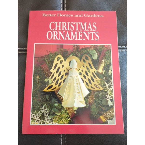 Better Homes and Gardens Christmas Ornaments 1991 Vintage Crafts Patterns Uncut