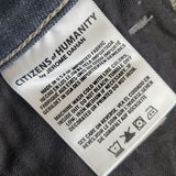Citizens of Humanity Soft Distressed Grey Mid Rise Avedon Skinny Jeans Size 26
