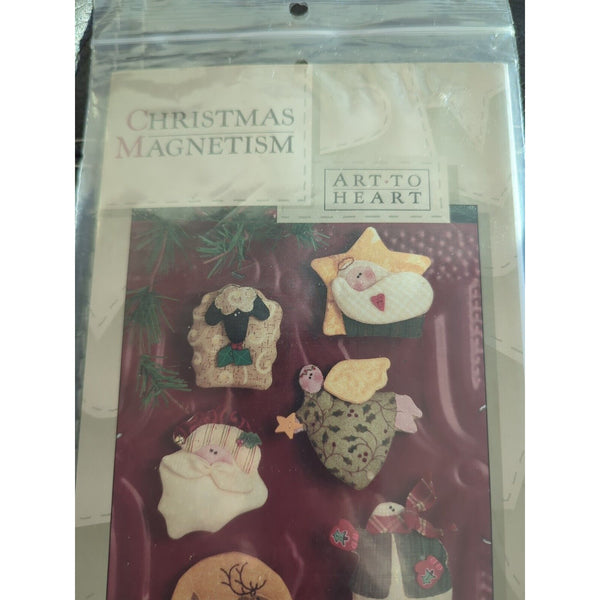 Art to Heart Quilting Patterns Christmas Magnetism Ornaments Minis 158P 2003