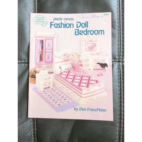 American School of Needlework | 3060 | Plastic Canvas | Fashion Doll Bedroom