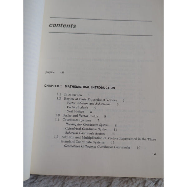 Introduction to Modern Electromagnetics Curtis C. Johnson Carl H. Durney HC 1969