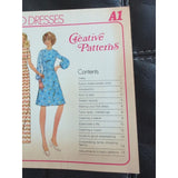 1975 CREATIVE PATTERNS #A1 - LADIES CLASSIC WAISTED DRESSES PATTERN  8-16 FF