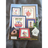 BACKYARD BIRDHOUSES Cross My Heart Cross Stitch Pattern Booklet Vintage 1995