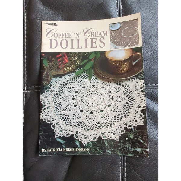 Coffee N Cream Doilies Patricia Kristoffersen Doily Patterns Crochet Book 1998