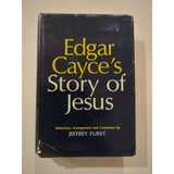 Edgar Cayce's Story of Jesus First American Edition 1969 HC DJ Vtg Jeffrey Hurst