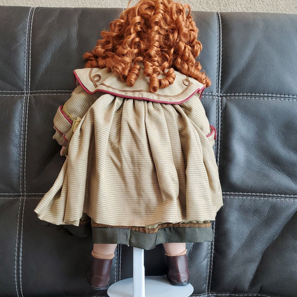 Seymour Mann Doll Connoisseur 24" RED HAIR Ginger - LTD ED RARE #973/1200 w/Bear