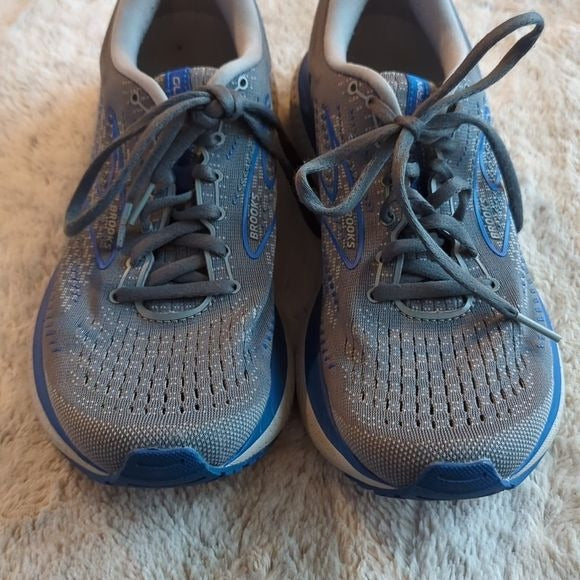 Brooks Glycerin 19 Quarry Dark Blue Grey Size 8.5 Athletic Running Shoes Cloth