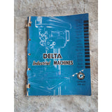 DELTA MILWAUKEE INDUSTRIAL MACHINE TOOL CATALOG BOOK AB-53 1955 W PRICE LIST