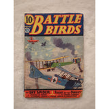 Battle Birds 1933 August #9 Pulp Softcover Vintage Sky Spider Flight Derelicts