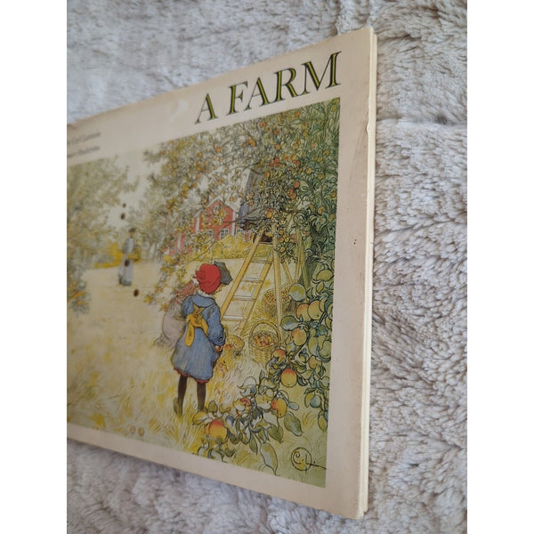 A Farm Paintings Carl Larsson Text Lennart Rudstrom Portugal 1977 HC DJ Vtg