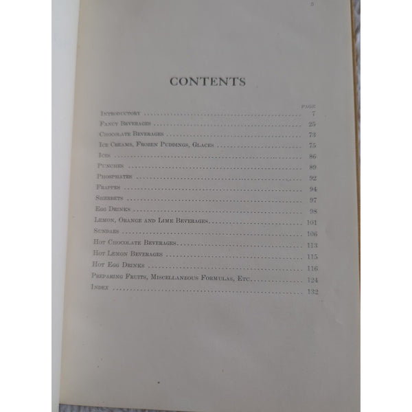 The Soda Fountain The Dispenser Soda Water Guide Second Edition 1909 HC Haynes