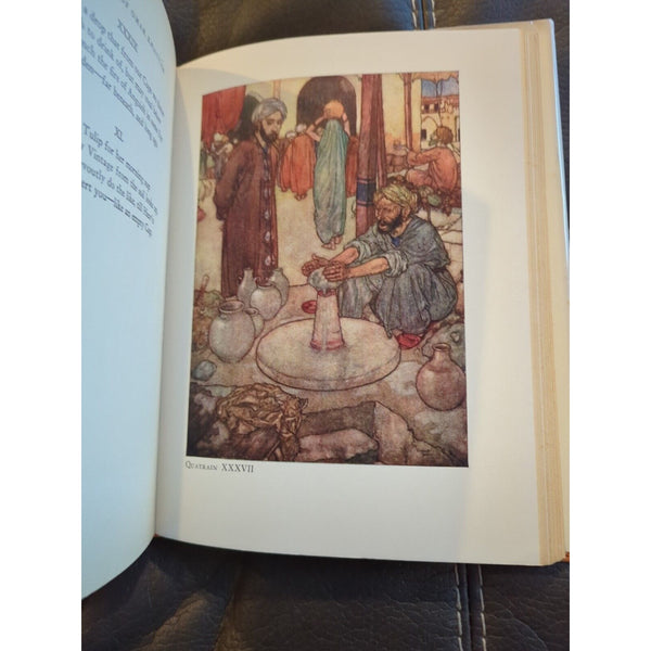 Rubaiyat of Omar Khayyam Edward Fitzgerald HC DJ Illustrated Edmund Dulac 1932