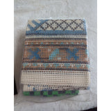 Vtg Paternayan Signature Collection Latch Hook Rug Canvas Kit Afghan 31x52 053