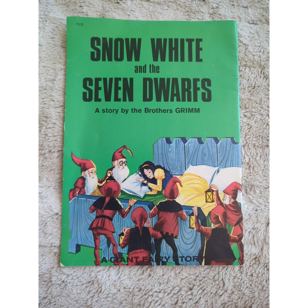 A Giant Fairy Story Snow White And The Seven Dwarfs 1983 Large Print Vtg